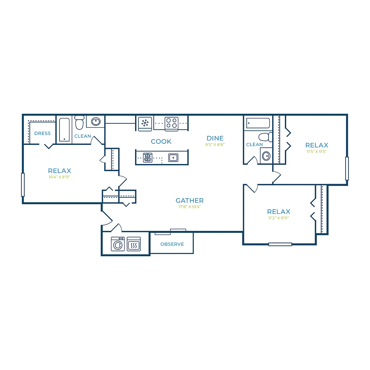 Floor plan C1