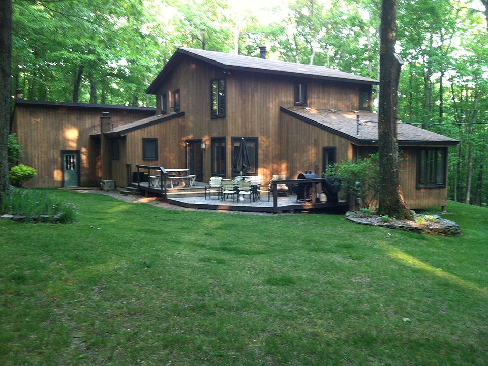 Backyard side view 