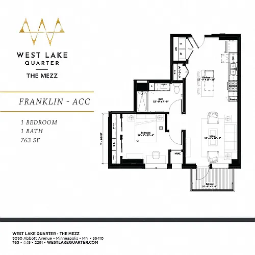 Floor plan Franklin - ACC
