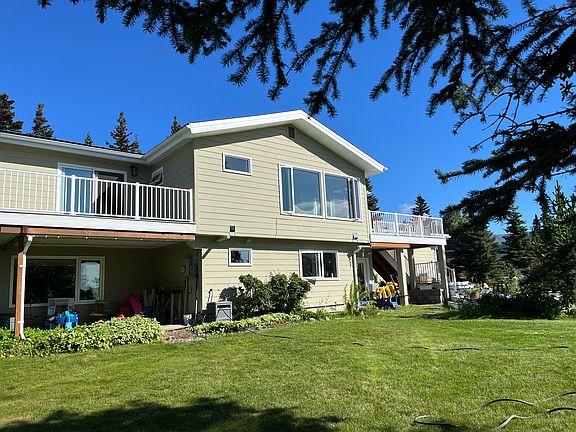 Back of house. Upper unit is currently for rent.