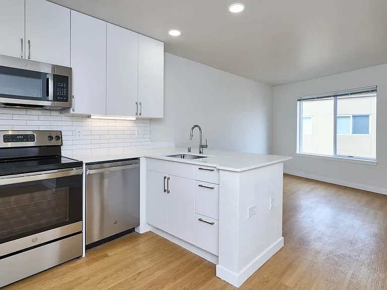 Kitchen with Stainless Steel Appliances