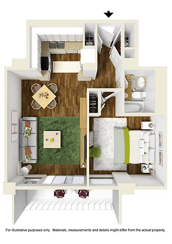 Floor plan The Travis