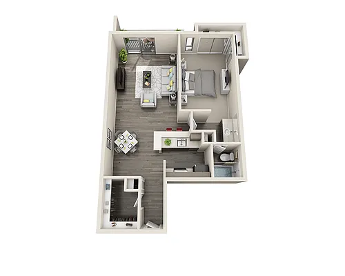 Floor plan Marina (A1C-S)
