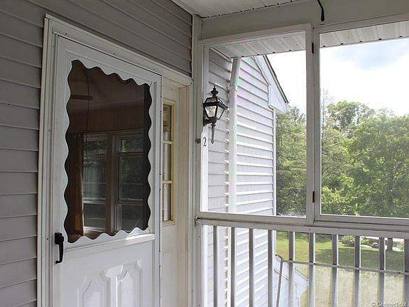 Private entrance and screened in deck.