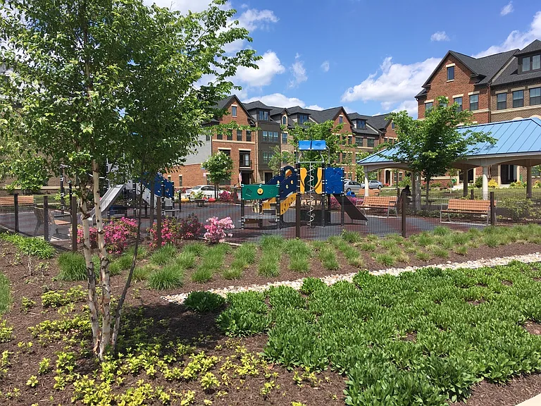 Nearby playground