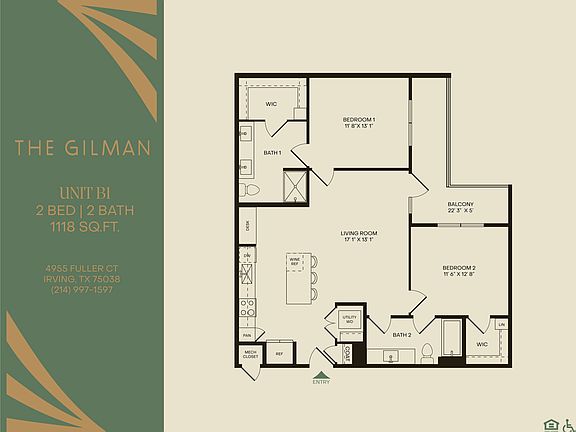 5th image of 4955 Fuller Dr #432