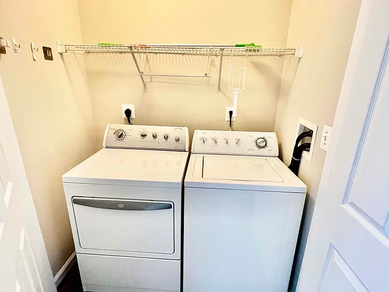 Full size washer and dryer