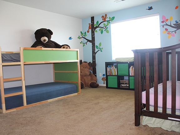 Spacious bedrooms. 