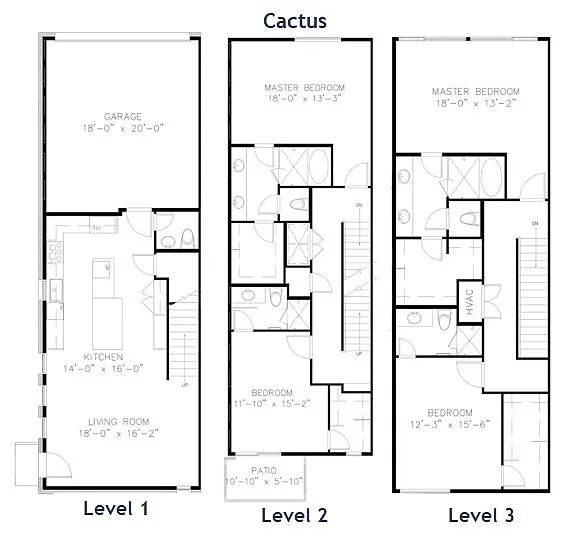Floor plan Cactus