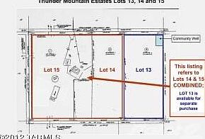 Thunder Mountain Lots 14 and 15 Combined