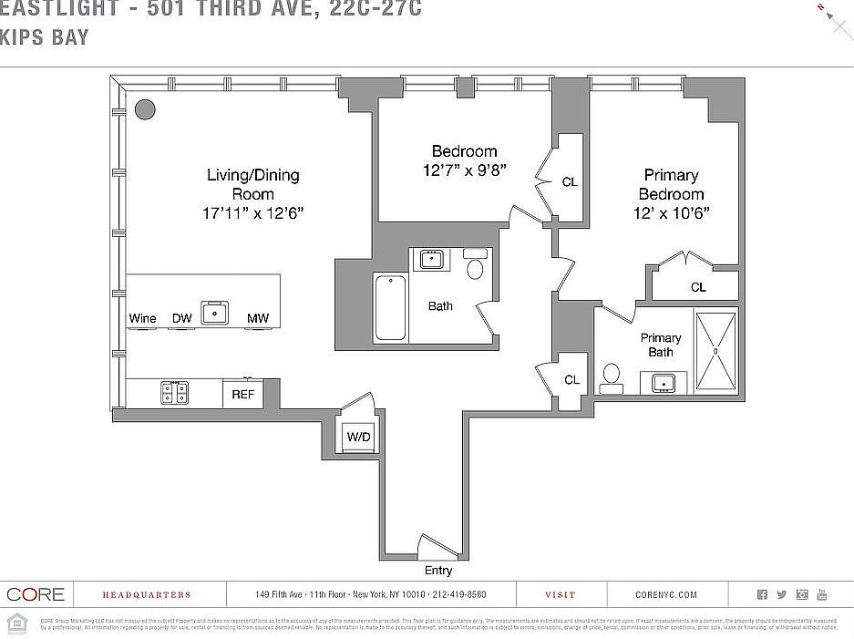 1st image of 501 3rd Ave #25C