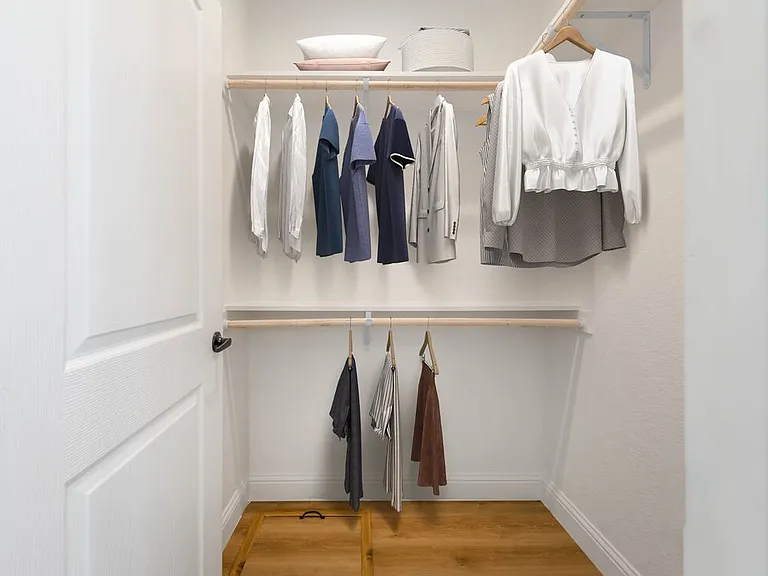 Freestanding Home walk-in closet