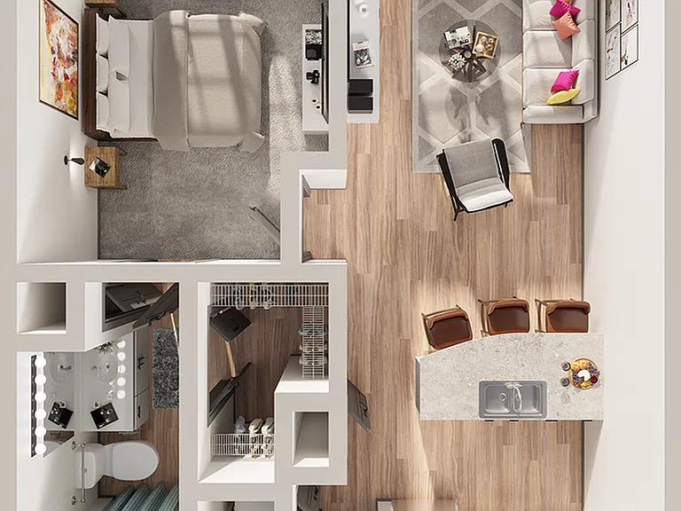 Legacy North - A1CC0 Floorplan Legacy North - A1CC0 Floorplan
