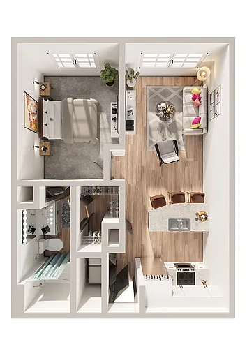 Floor plan A1C