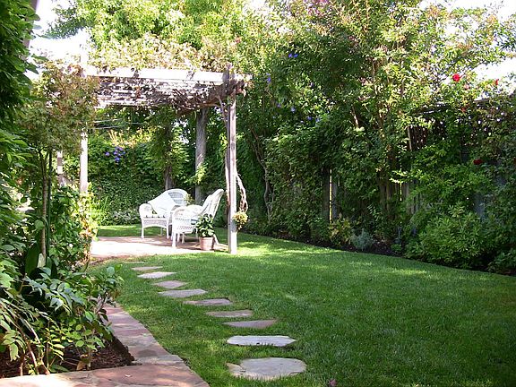 rear garden