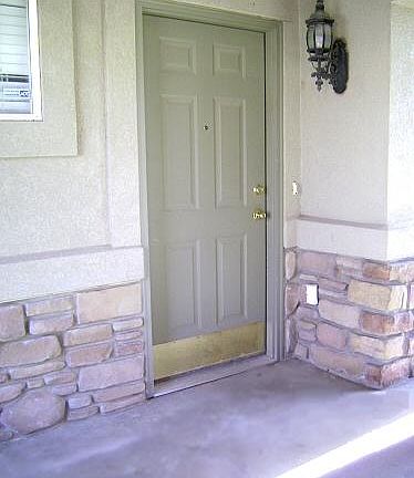 Entry door
