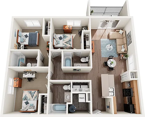 Floor plan C2