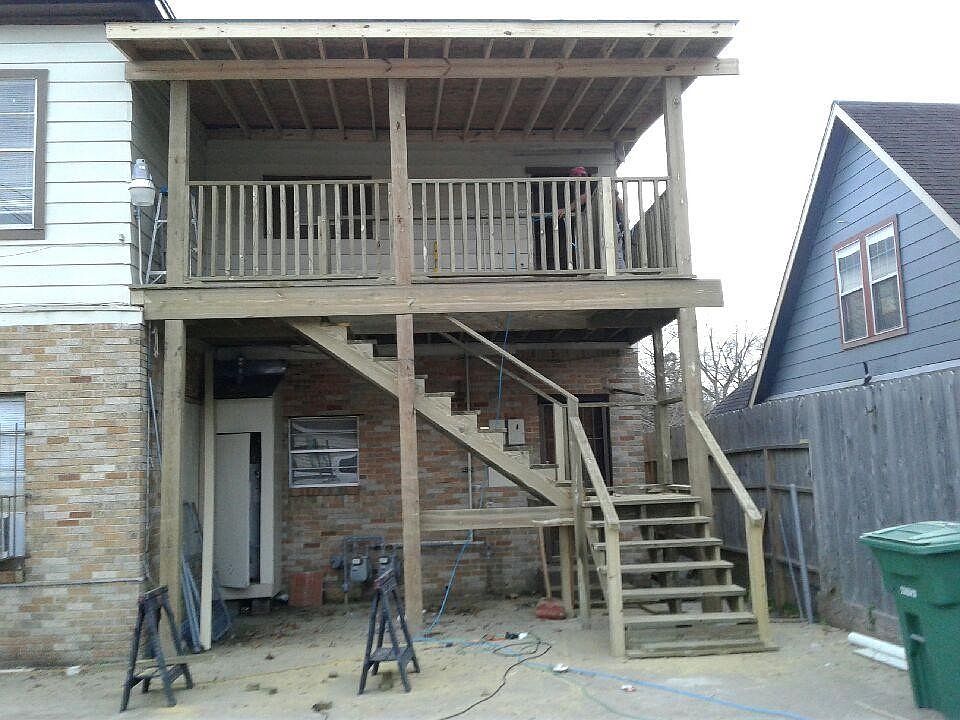 new porch going in