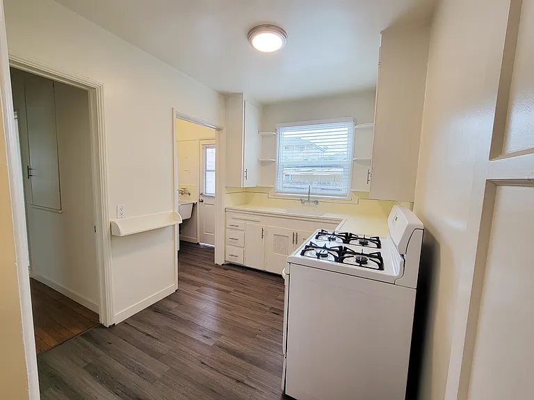 Kitchen and back entry