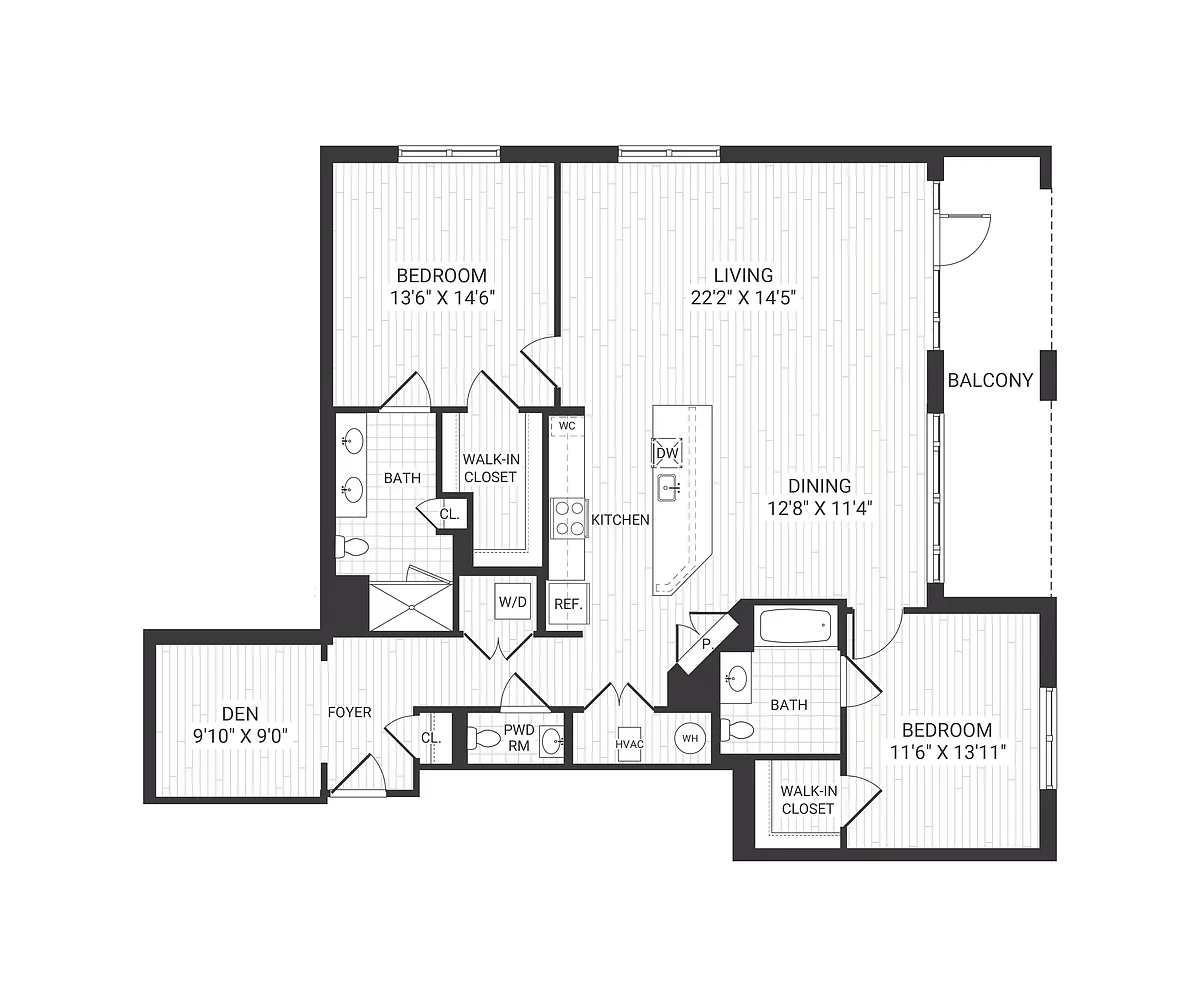 Floor plan B20
