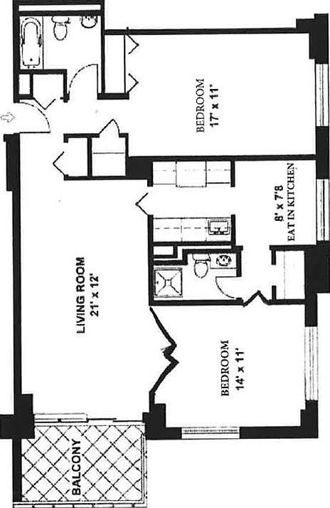 1st image of 300 E 54th St APT 17K