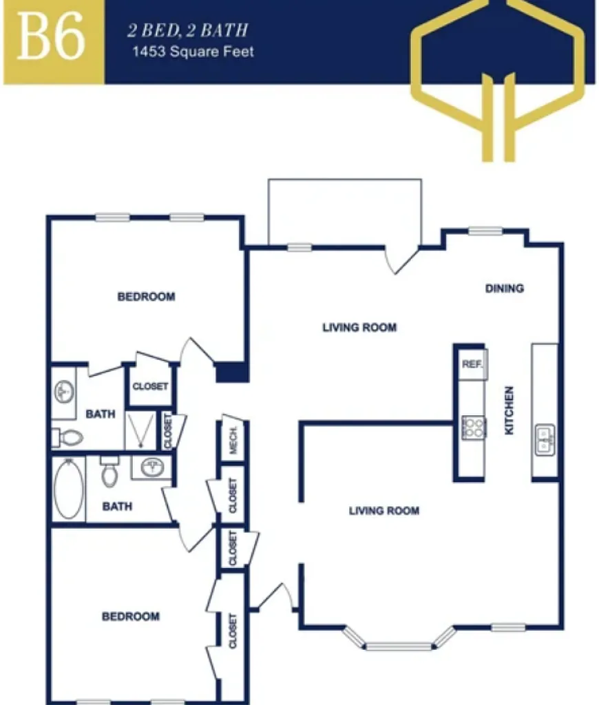 Floor plan The 1453