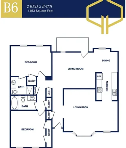 Floor plan The 1453