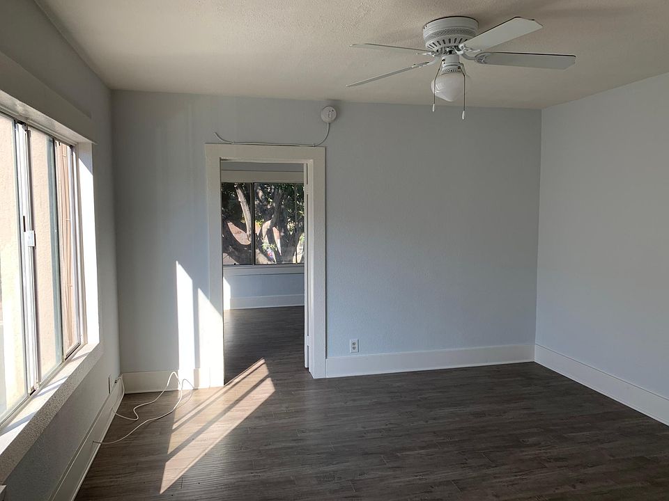 Living Room View Looking into Bedroom