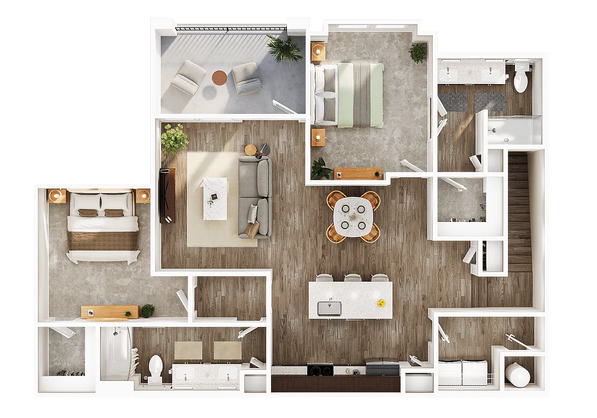 Floor plan B2TH