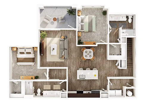 Floor plan B2TH