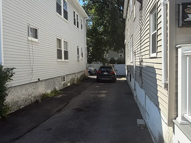 Driveway with off-street parking