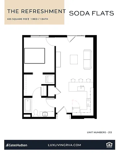 Floor plan The Refreshment