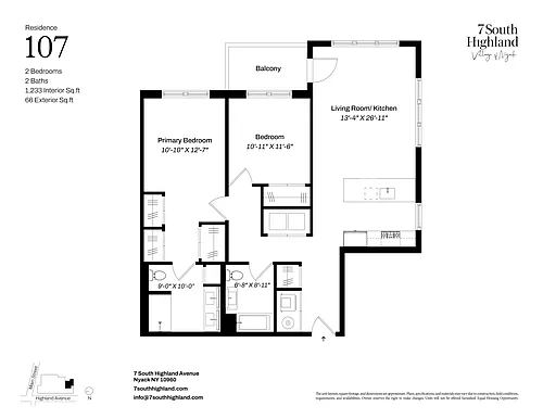 Floor plan 107