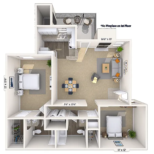 Floor plan Davis