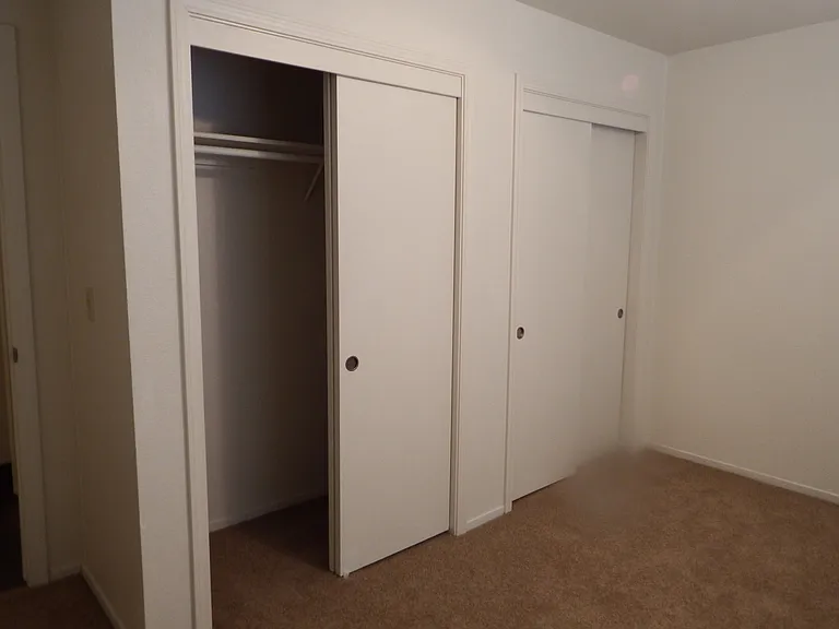 3rd bedroom 4 door closet.