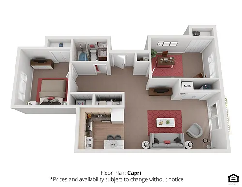 Floor plan Capri