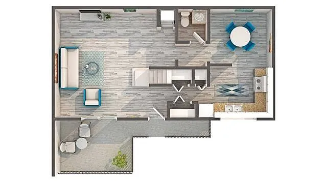 Floor plan Callaway Townhome