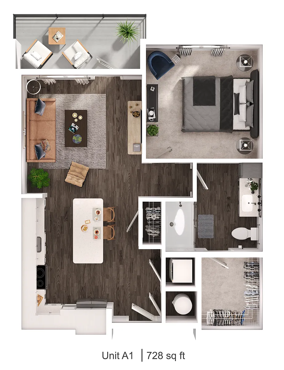 Floor plan A1