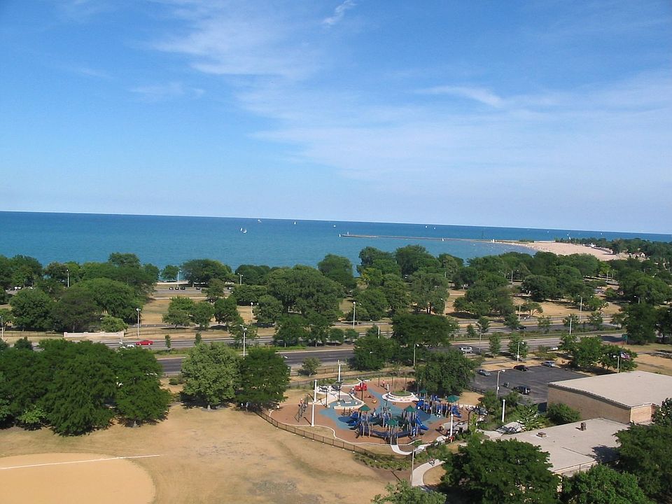 View from rooftop deck