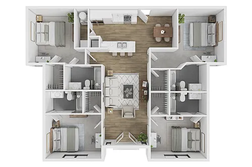 Floor plan D1-R