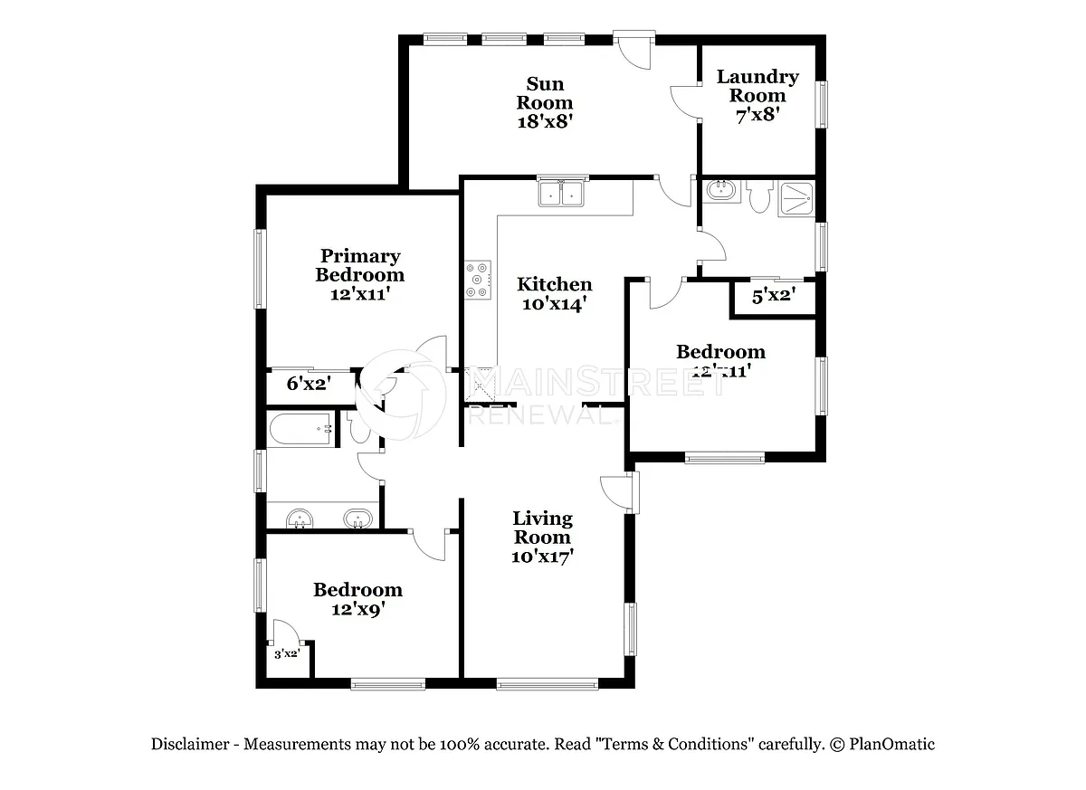 Floor Plan - 613 Minnesota Ave