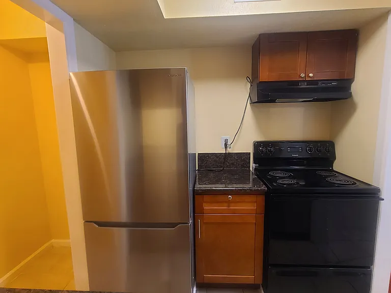 Brand New Refrigerator & Used Electric Stove