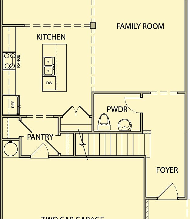 Sawyer Townhome Plan, Park View Reserve, Mableton, GA 30126 Zillow