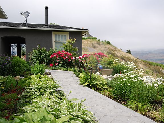Entry path from front door