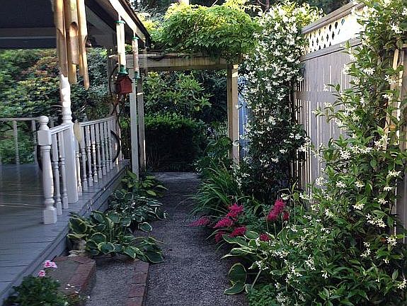 West Side Walkway Southfacing