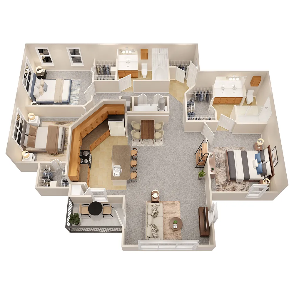 Floor plan Goodrich