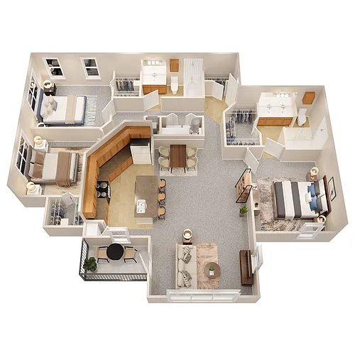 Floor plan Goodrich