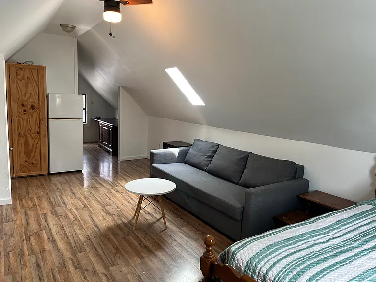 Penthouse apartment with full bathroom and kitchen!