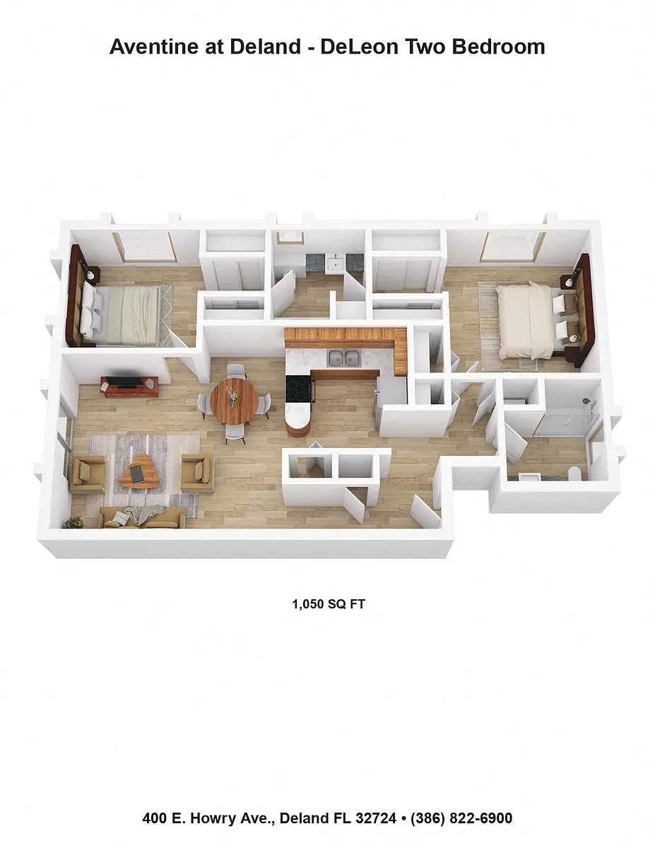 Floor plan DeLeon