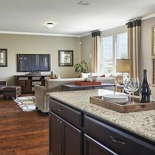 Photo of Centex Model Home with Same Floor Plan, Not of Actual Home Listed